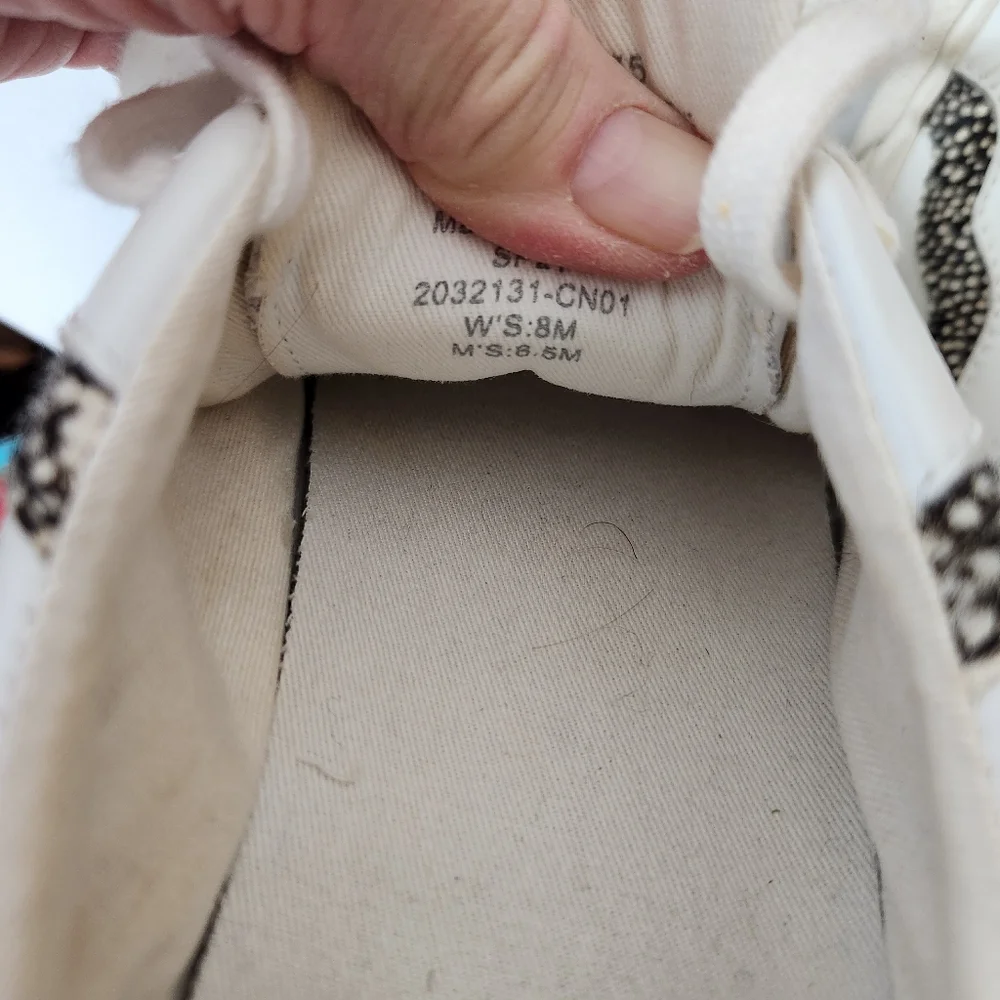 Madewell Sidewalk Low-Top Leather and Calf Hair Wave Edition Sneakers